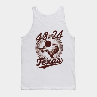 Texas Solar Eclipse Apparel Tank Top